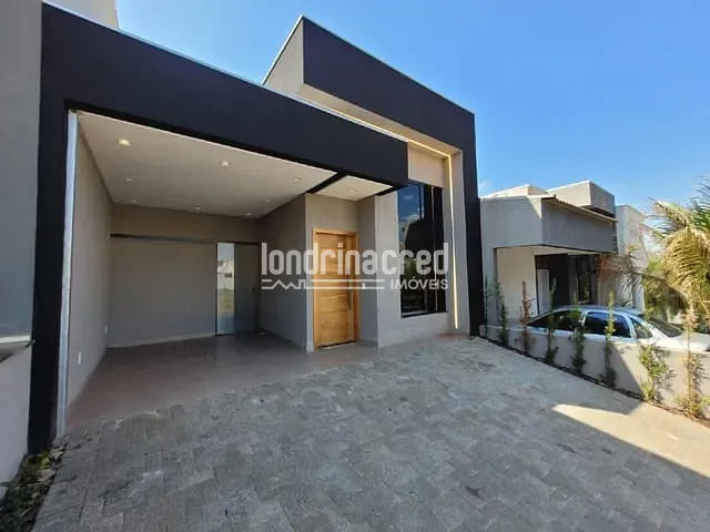 Casa com 150m² 3 quartos e 3 banheiros, à venda, no bairro Condomínio Heimtal Park em Londrina