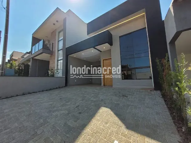 Casa com 150m² 3 quartos e 3 banheiros, à venda, no bairro Condomínio Heimtal Park em Londrina