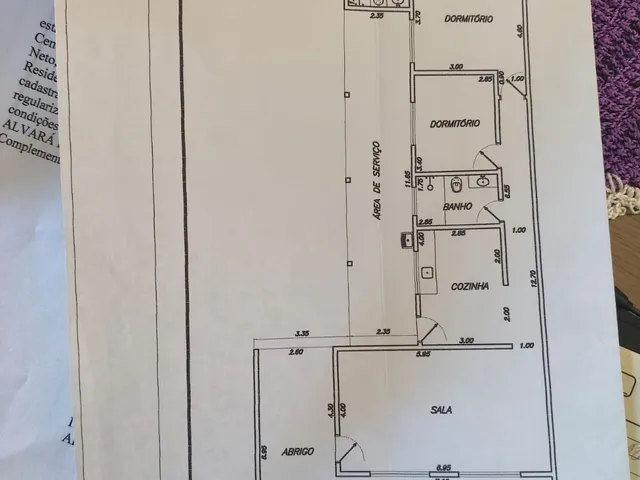 Casa 2 quartos e 2 banheiros, à venda, no bairro Comercial e Residencial Jardim Mariana em Pindamonhangaba