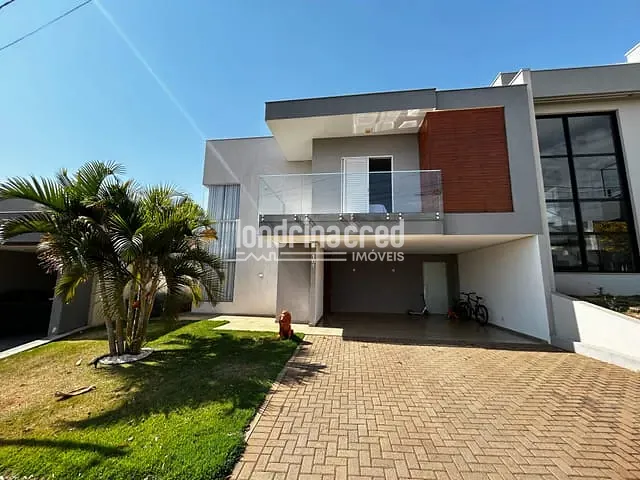 Casa com 252m² 3 quartos e 2 banheiros, à venda, no bairro CONDOMÍNIO MORADA DAS FLORE em Cambé