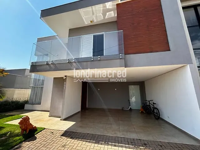 Casa com 252m² 3 quartos e 2 banheiros, à venda, no bairro CONDOMÍNIO MORADA DAS FLORE em Cambé