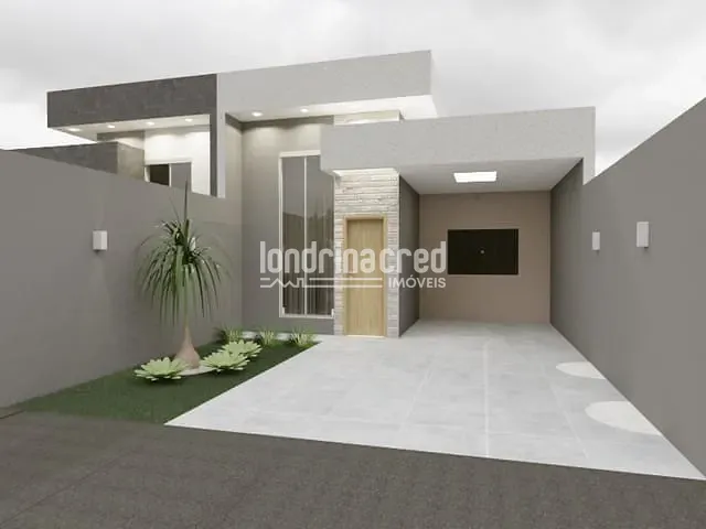 Casa com 126m² 3 quartos e 2 banheiros, à venda, no bairro Jardim do Café em Cambé