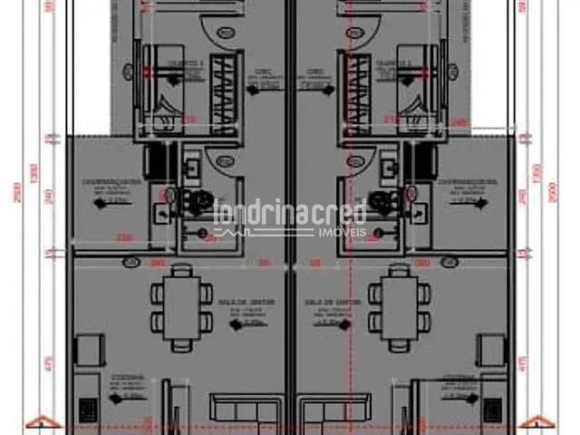 Casa com 125m² 3 quartos e 2 banheiros, à venda, no bairro Jardim Planalto em Londrina