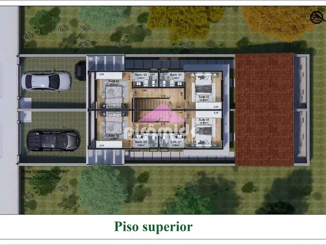 Casa com 137m² 2 quartos e 4 banheiros, à venda, no bairro Balneário Recanto do Sol em Caraguatatuba