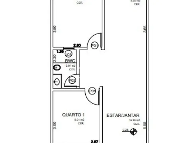 Casa com 125m² 2 quartos e 2 banheiros, à venda, no bairro Jardim Moema em Londrina