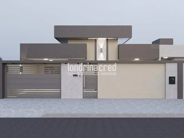 Casa com 140m² 3 quartos e 2 banheiros, à venda, no bairro Jardim Santo Amaro em Cambé