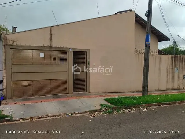 Casa com 133m² 2 quartos e 1 banheiro, à venda ou para alugar, no bairro Água Limpa Park em Campo Grande