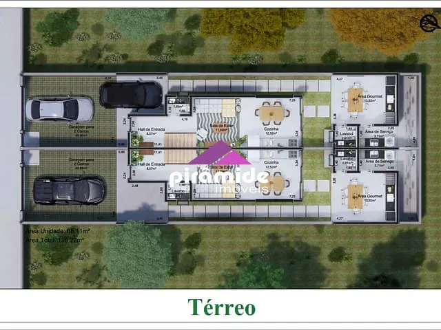 Casa com 137m² 2 quartos e 4 banheiros, à venda, no bairro Balneário Recanto do Sol em Caraguatatuba