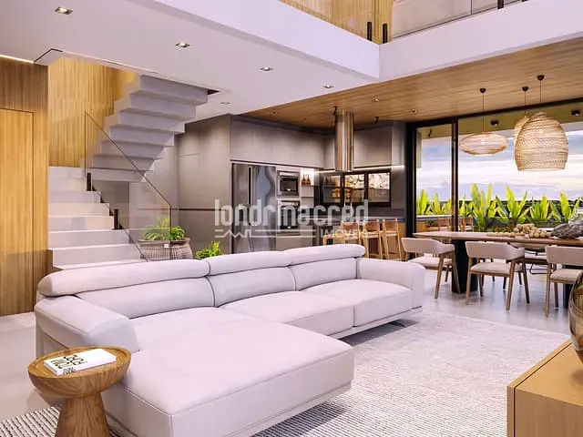 Casa com 311m² 4 quartos e 6 banheiros, à venda, no bairro CONDOMÍNIO ARAGUARI em Londrina