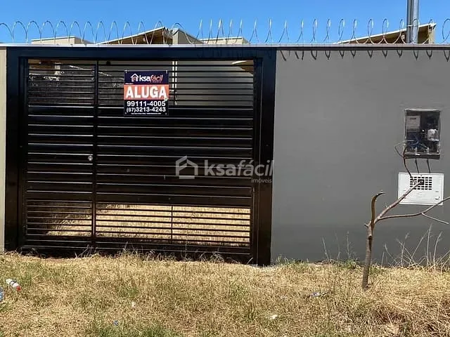 Casa com 48m², para alugar, no bairro Residencial Estrela Park em Campo Grande
