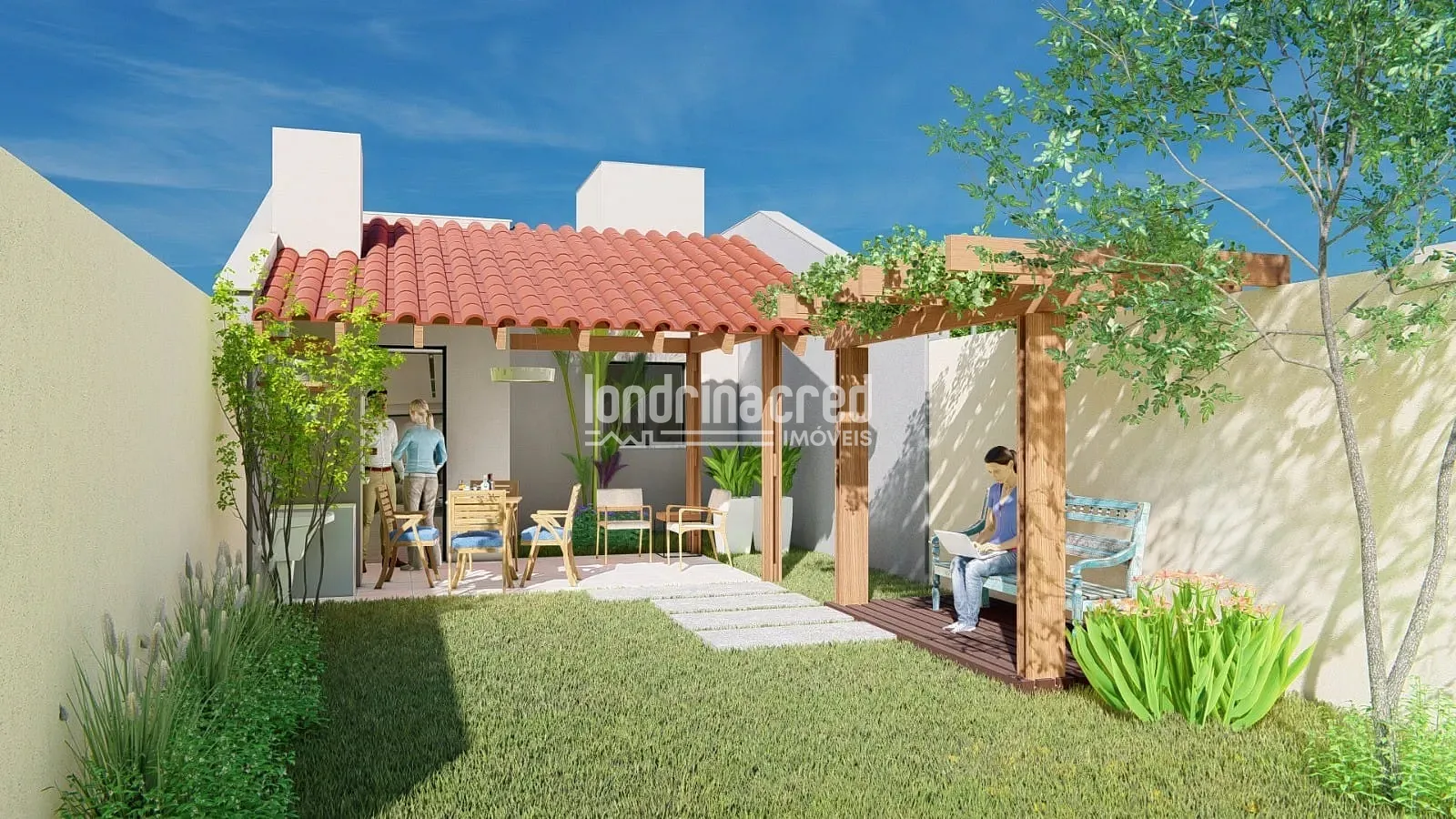 Casa, 2 quartos, 54 m² - Foto 1