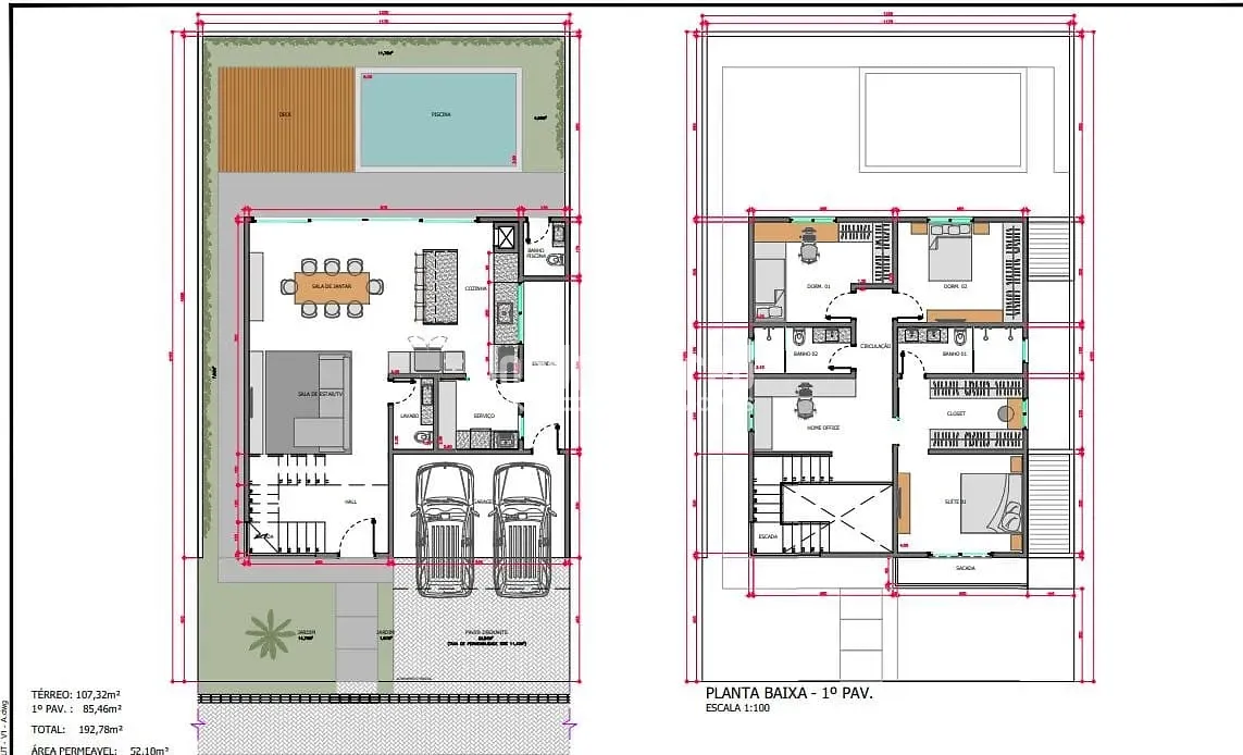 Casa, 3 quartos, 192 m² - Foto 7