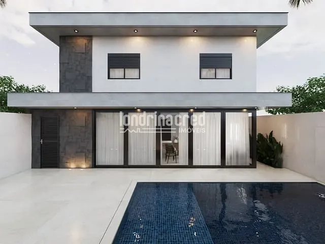 Casa com 250m² 3 quartos e 4 banheiros, à venda, no bairro Jardim Ecoville I em Cambé