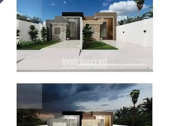 Casa com 126m² 3 quartos e 2 banheiros, à venda, no bairro Colinas em Londrina