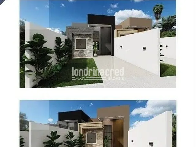 Casa com 126m² 3 quartos e 2 banheiros, à venda, no bairro Colinas em Londrina