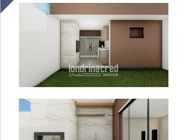 Casa com 126m² 3 quartos e 2 banheiros, à venda, no bairro Colinas em Londrina