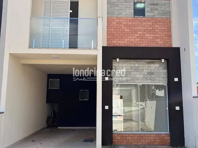 Casa com 126m² 3 quartos e 2 banheiros, à venda, no bairro CONDOMÍNIO MORADA DAS FLORES em Cambé