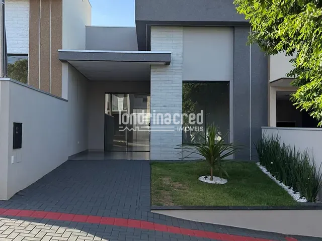 Casa com 126m² 3 quartos e 2 banheiros, à venda, no bairro CONDOMÍNIO MORADA DAS FLORES em Cambé