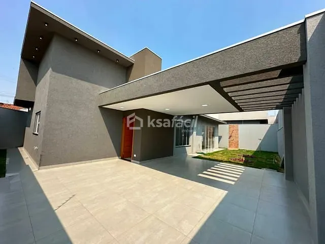 Casa com 262m² 3 quartos e 2 banheiros, à venda, no bairro Parque dos Novos Estados em Campo Grande