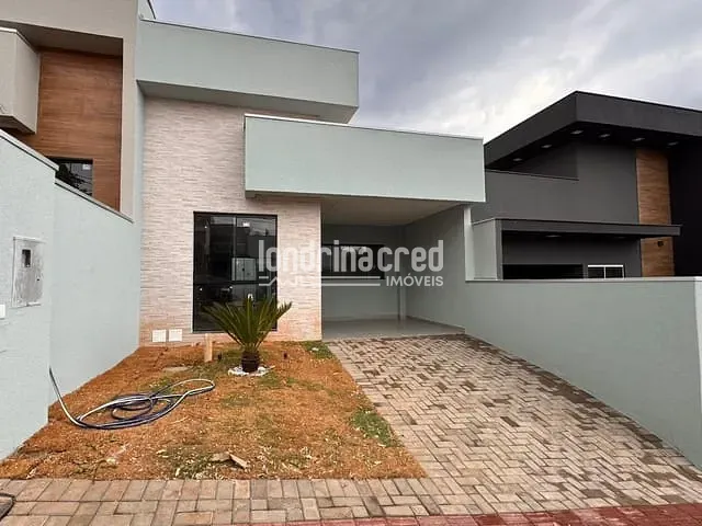 Casa com 125m² 3 quartos e 2 banheiros, à venda, no bairro CONDOMÍNIO MORADA DAS FLORES em Cambé