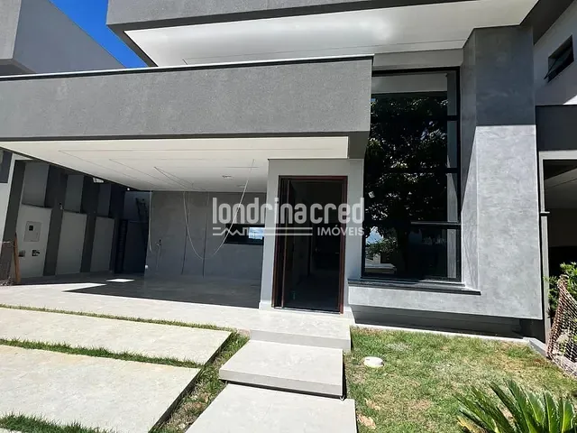 Casa com 256m² 3 quartos e 5 banheiros, à venda, no bairro CONDOMÍNIO ARAÇARI em Londrina
