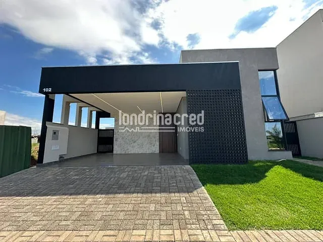 Casa com 318m² 3 quartos e 2 banheiros, à venda, no bairro Condomínio Paysage Indaiá em Londrina