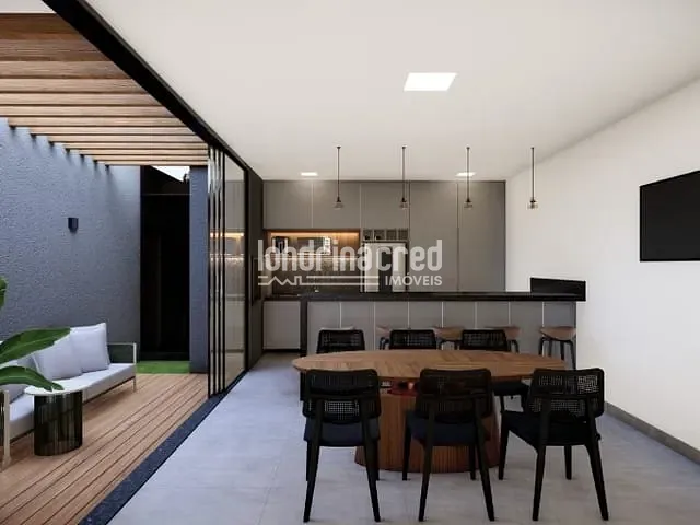 Casa com 180m² 3 quartos e 2 banheiros, à venda, no bairro Jardim Burle Marx em Londrina