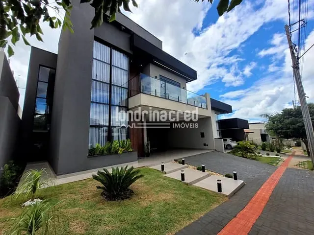 Casa com 300m² 4 quartos e 4 banheiros, à venda, no bairro CONDOMINIO BELLEVIE em Cambé