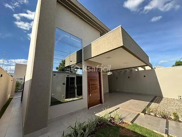 Casa com 250m² 3 quartos e 3 banheiros, à venda, no bairro Residencial Sírio Libanês II em Campo Grande