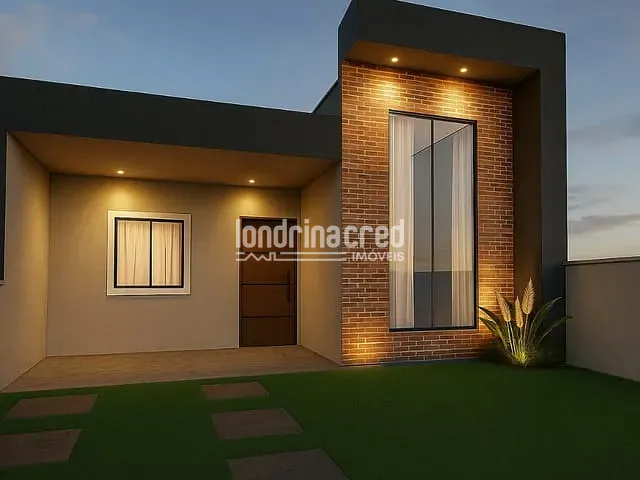Casa com 150m² 3 quartos e 2 banheiros, à venda, no bairro Condomínio Royal Norte Residence em Londrina