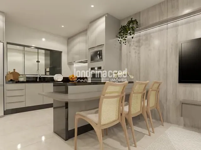 Casa com 150m² 3 quartos e 2 banheiros, à venda, no bairro Condomínio Royal Norte Residence em Londrina
