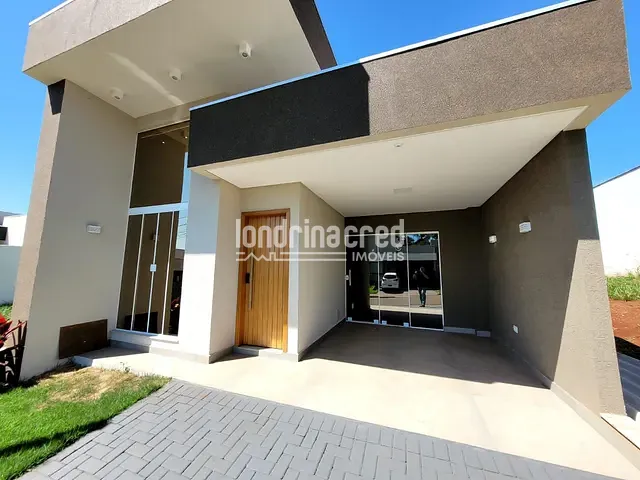 Casa com 150m² 3 quartos e 3 banheiros, à venda, no bairro Condomínio Heimtal Park em Londrina