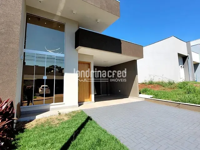 Casa com 150m² 3 quartos e 3 banheiros, à venda, no bairro Condomínio Heimtal Park em Londrina