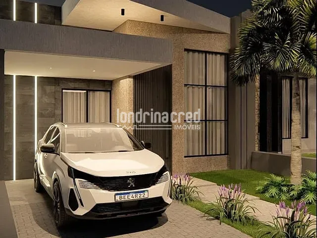Casa 3 quartos e 2 banheiros, à venda, no bairro Jardim Ecoville I em Cambé