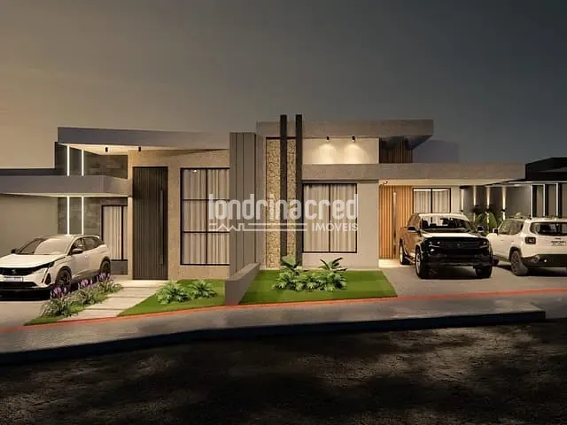 Casa 3 quartos e 2 banheiros, à venda, no bairro Jardim Ecoville I em Cambé