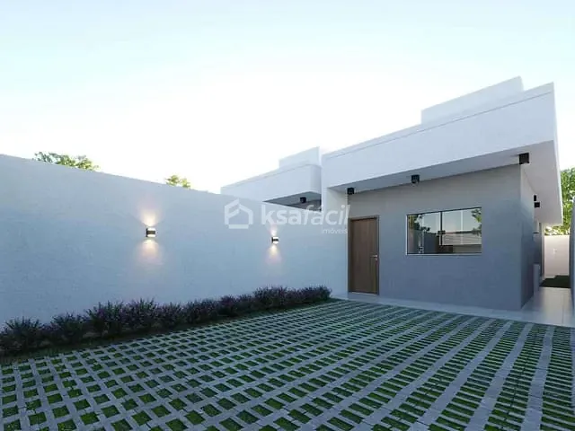 Casa com 125m² 3 quartos e 2 banheiros, à venda, no bairro Parque Dallas em Campo Grande