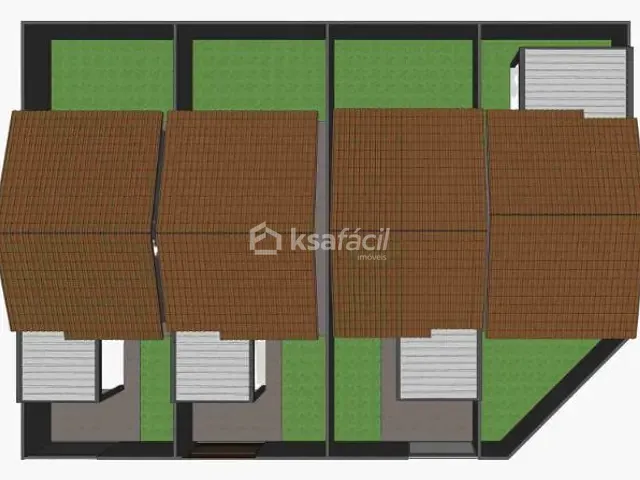 Casa com 110m² 2 quartos e 1 banheiro, à venda, no bairro Residencial Figueiras do Parque em Campo Grande