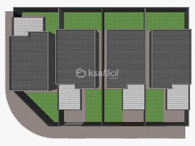 Casa com 110m² 2 quartos e 1 banheiro, à venda, no bairro Residencial Figueiras do Parque em Campo Grande