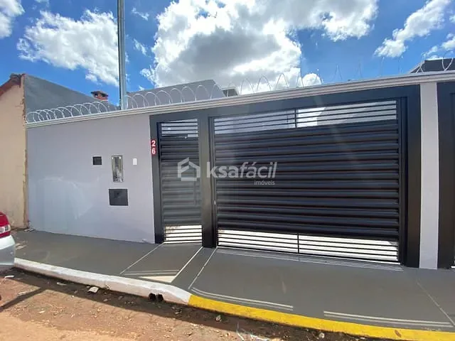 Casa com 104m² 2 quartos e 2 banheiros, à venda, no bairro Jardim Aero Rancho em Campo Grande