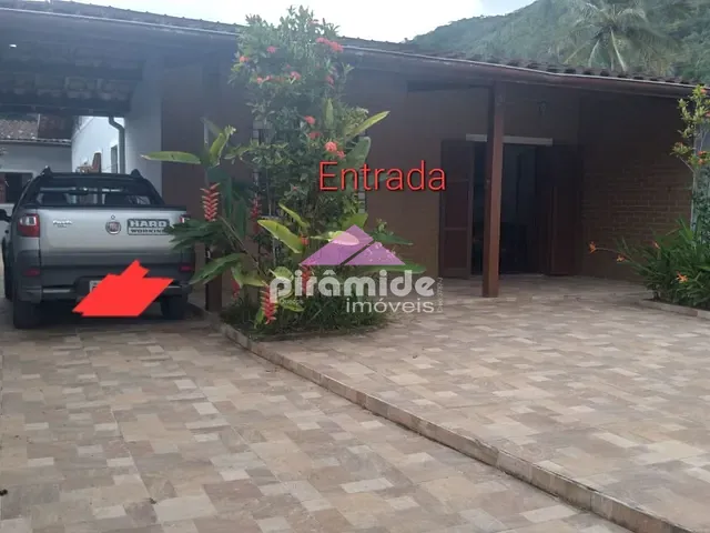 Casa com 300m² 4 quartos e 3 banheiros, à venda, no bairro Perequê Mirim em Ubatuba