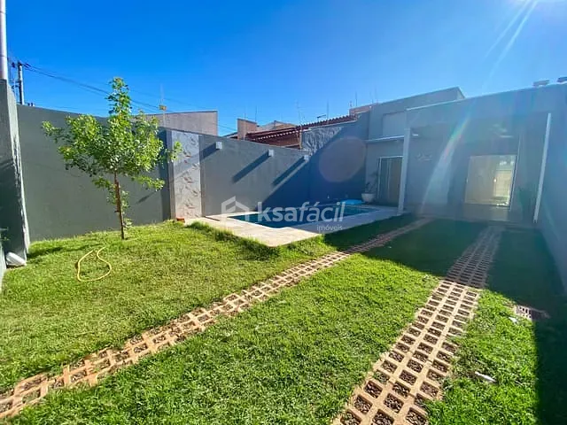 Casa com 180m² 3 quartos e 3 banheiros, à venda, no bairro Jardim Nossa Senhora do Perpétuo Socorro em Campo Grande