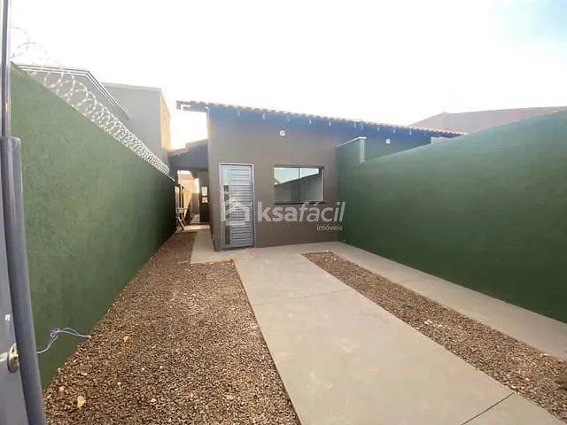 Casa com 125m² 2 quartos e 2 banheiros, à venda, no bairro Residencial Figueiras do Parque em Campo Grande