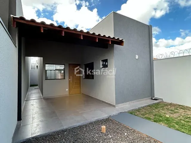 Casa com 112m² 2 quartos e 1 banheiro, à venda, no bairro Tiradentes em Campo Grande