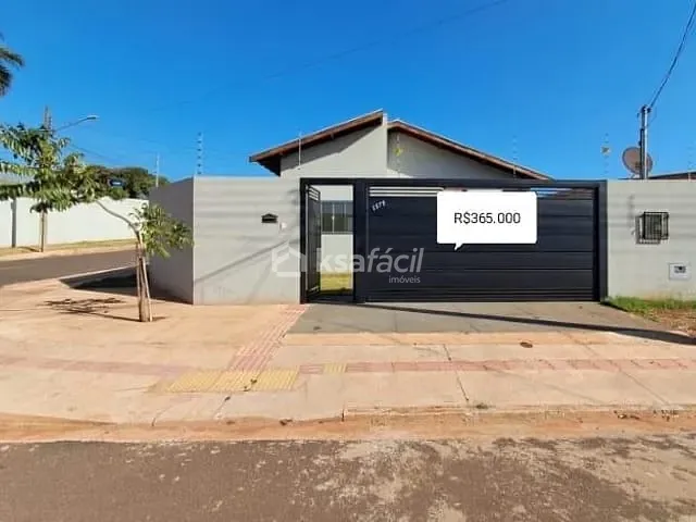 Casa com 180m² 2 quartos e 2 banheiros, à venda, no bairro Nova Lima em Campo Grande