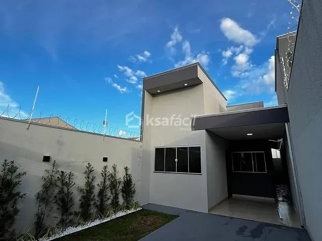 Casa com 125m² 3 quartos e 2 banheiros, à venda, no bairro Residencial Figueiras do Parque em Campo Grande