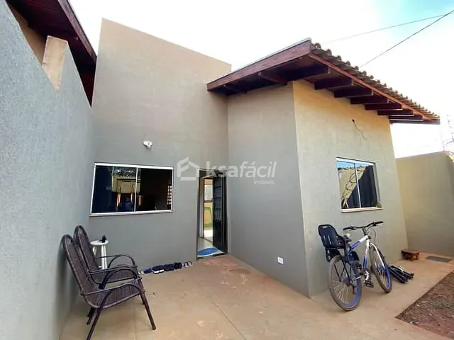Casa com 90m² 2 quartos e 1 banheiro, à venda, no bairro Jardim Noroeste em Campo Grande