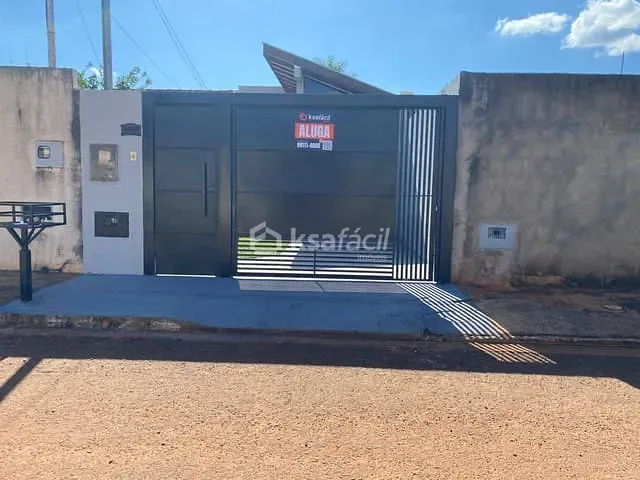 Casa com 140m² 2 quartos e 2 banheiros, para alugar, no bairro Residencial Búzios em Campo Grande