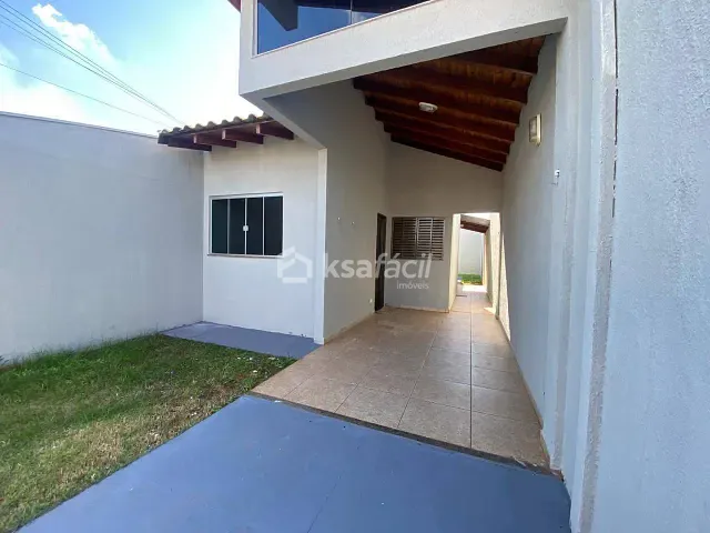 Casa com 140m² 2 quartos e 2 banheiros, para alugar, no bairro Residencial Búzios em Campo Grande