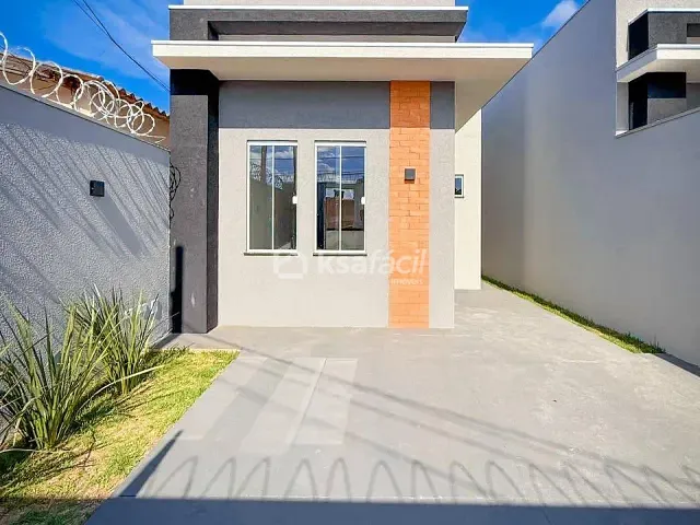 Casa com 125m² 2 quartos e 3 banheiros, à venda, no bairro Residencial Oliveira III em Campo Grande
