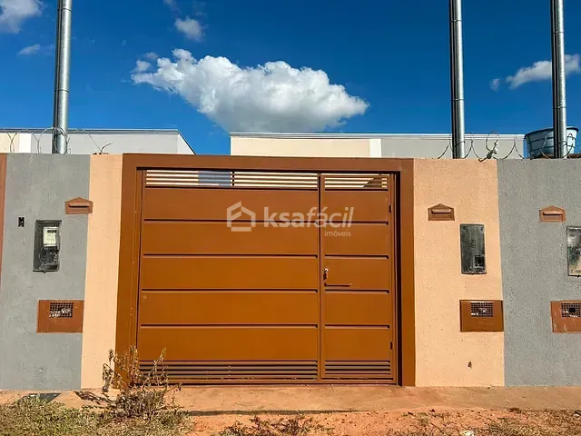 Casa com 96m² 2 quartos e 1 banheiro, à venda, no bairro Los Angeles em Campo Grande